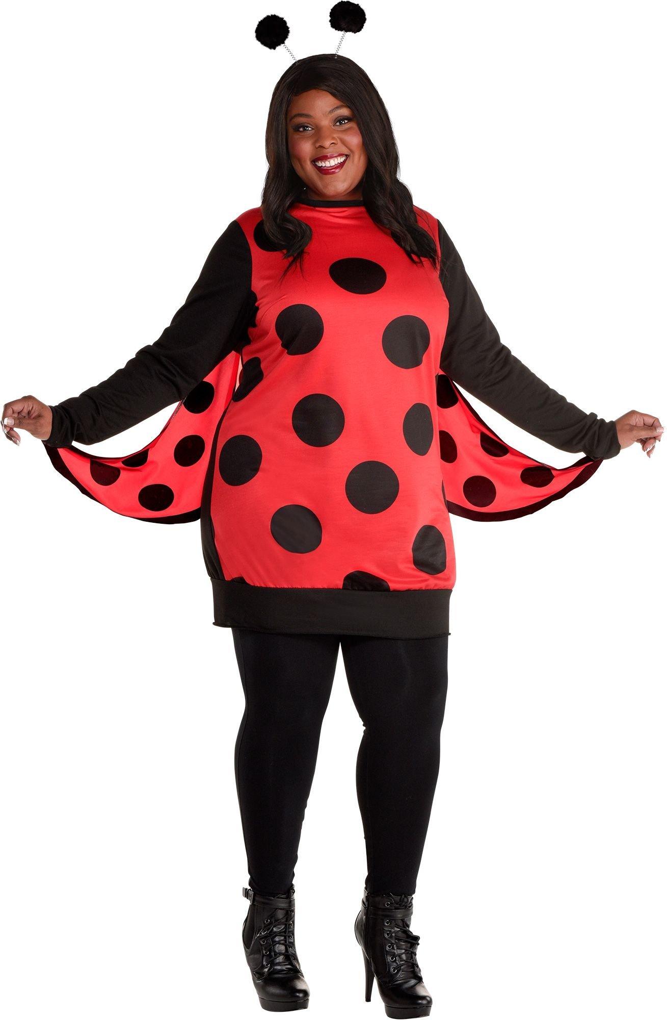 Adult Lovely Ladybug Costume - Plus Size